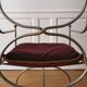 Fauteuil Curule, Maison Jansen, 1970