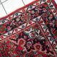 Handmade vintage Persian Malayer rug 167cm x 219cm, 1960s