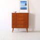 Mahogany chest of drawers with 4 drawers