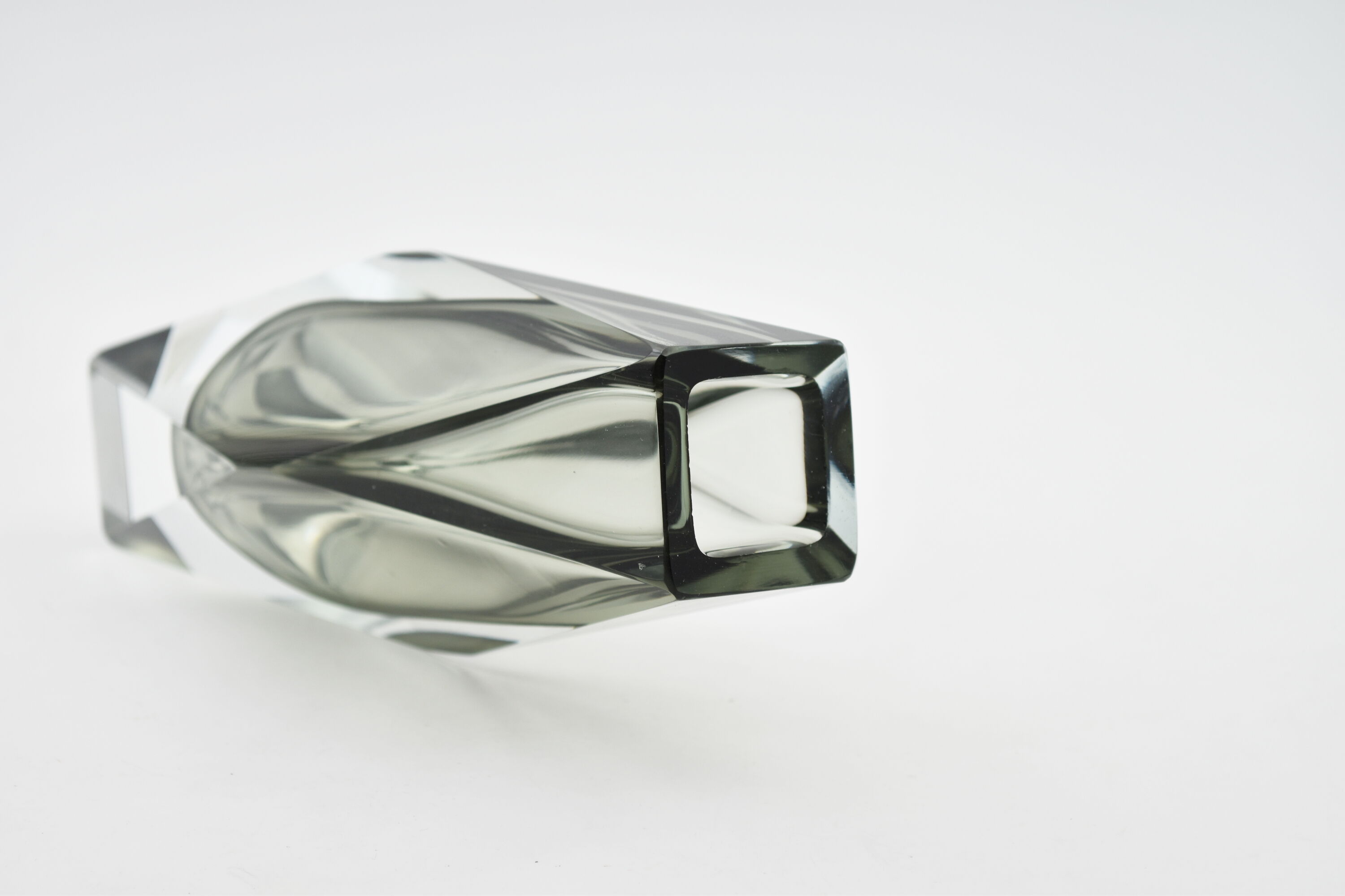 Vase sommerso en verre du Murano vintage