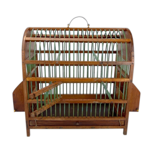 Cage à oiseau bohème artisanale