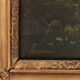 Huile sur toile Paysage