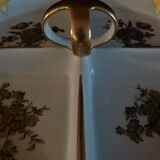 Porcelain flat servant from Limoges Mandavy Marcel