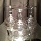 Set of 3 vierzon crystal glasses emma model 1930 1940