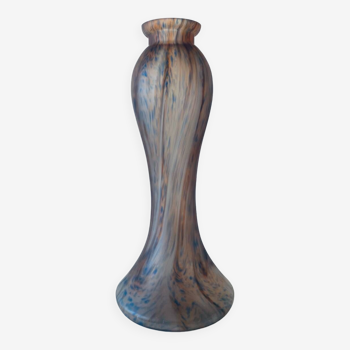 Old glass paste vase