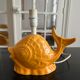 Ceramic fish lamp