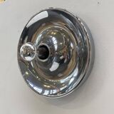 70s space age chrome wall light