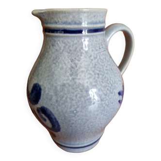 Small stoneware pitcher with Alsace salt 25 cl Marzi and Remy