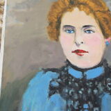 Painting - portrait woman