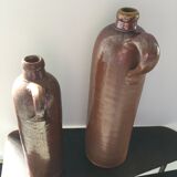 Lot of two old bottles of Dutch Gin gres
