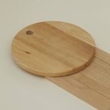 Folding wooden stool (beech) Suzy or TS / Roger Tallon - Adrian Reed vintage Circa 1980