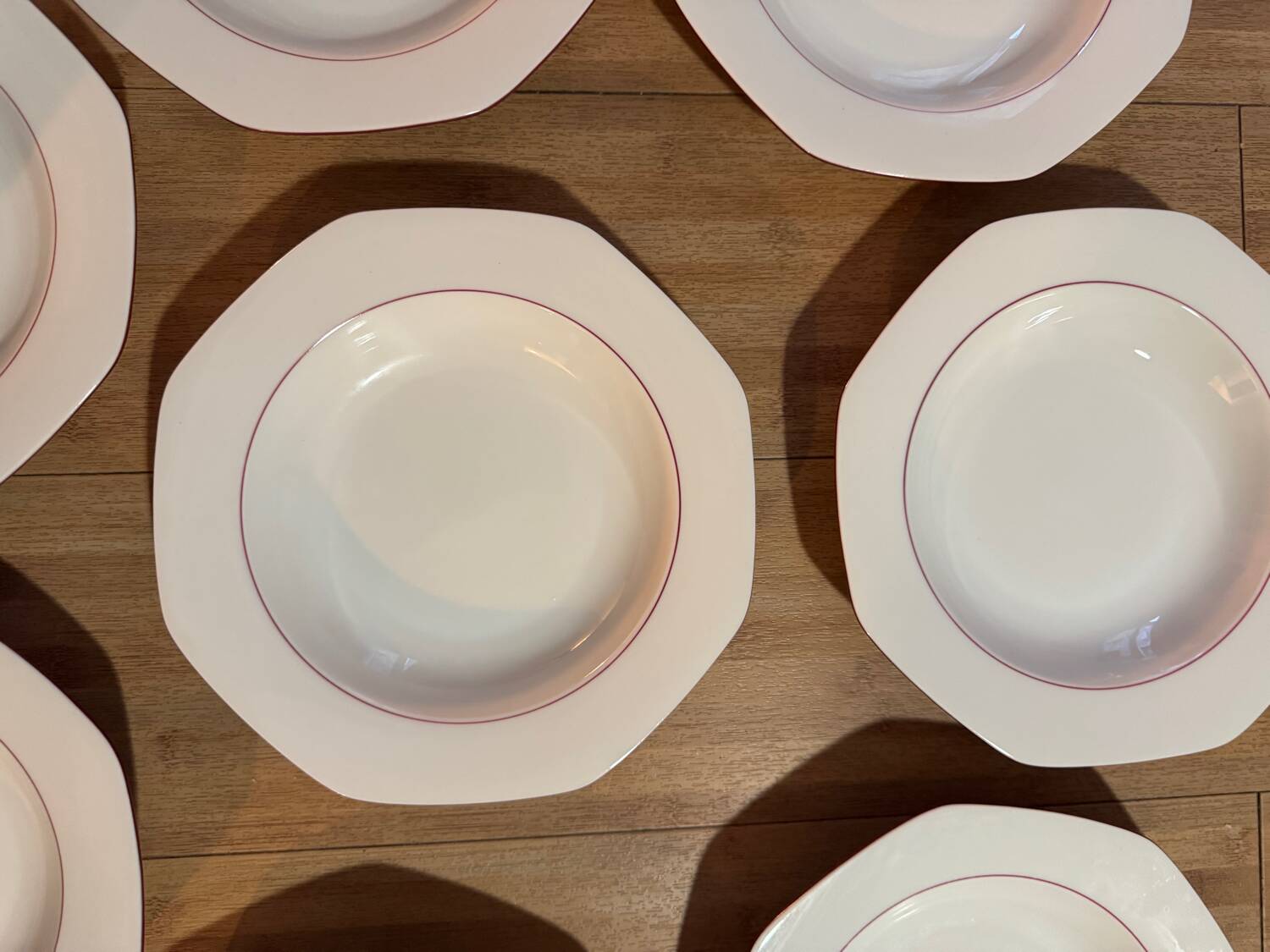 Set of 8 deep plates - Seltmann Weiden