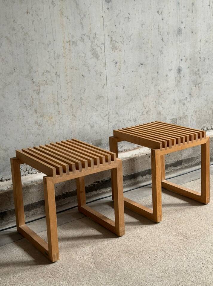 Cutter tables by Niels Hvass for Trip Trap Denmark