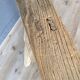 Banc rustique antique en orme