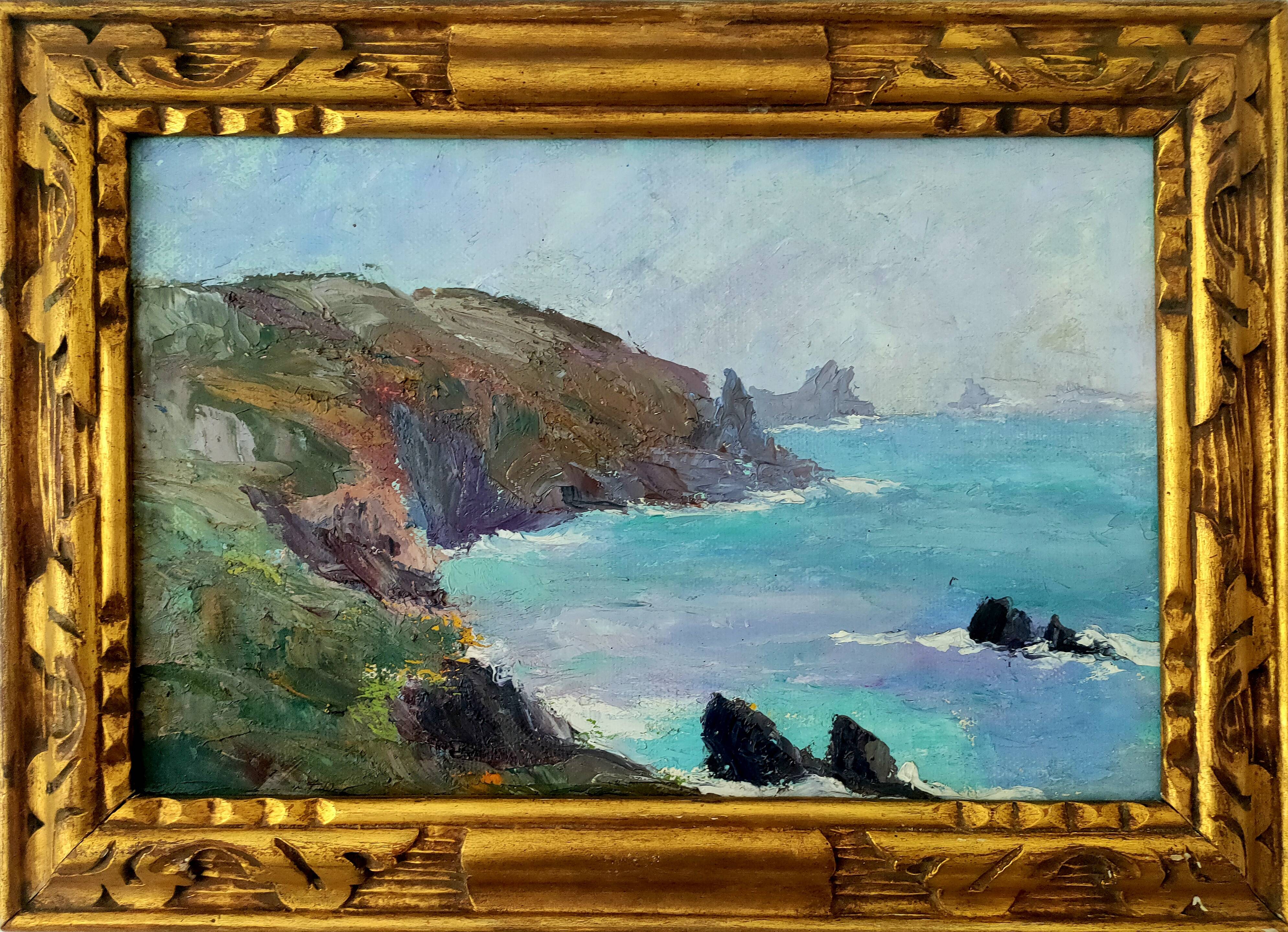 Tableau louise-yvonne salonne (1903-1990) – oil on canvas, porspoder 1934