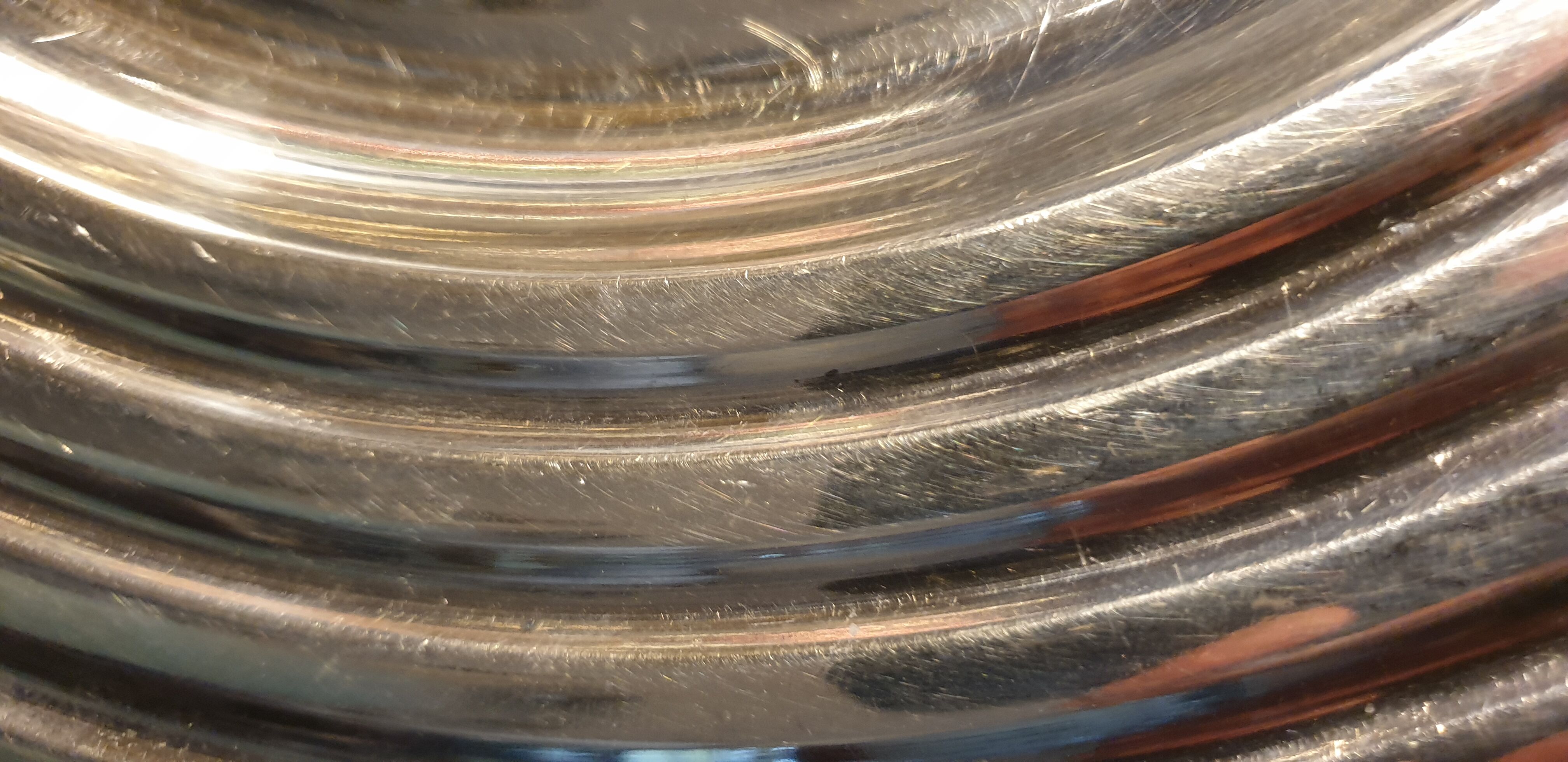 Christofle, silver metal serving dish