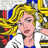 Roy lichtenstein maybe he became ill