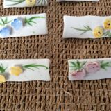 6 porcelain knife holders