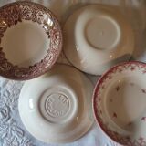 Four old bowls or cups from England