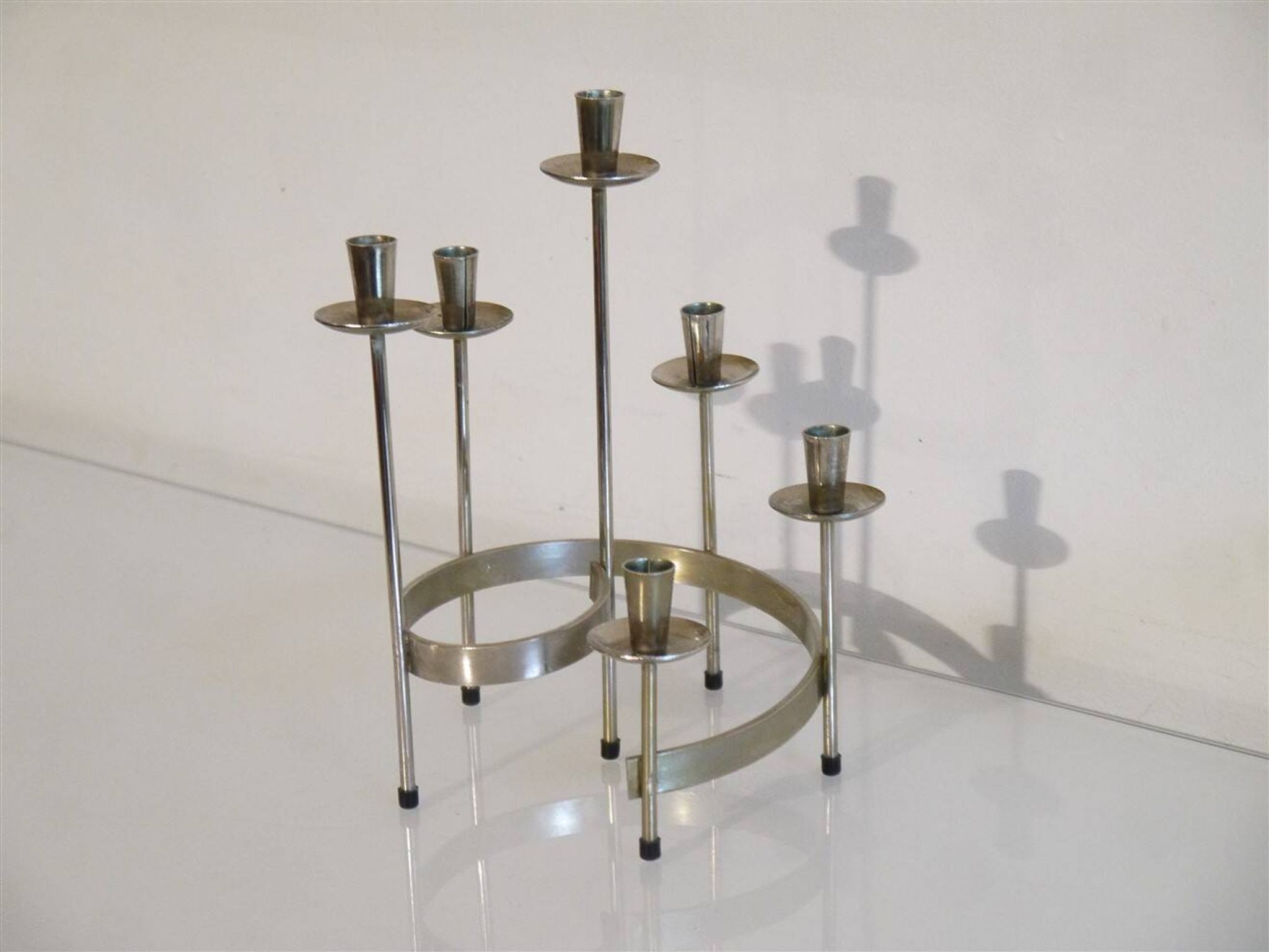 Chandelier suedois de Gunnar Ander 1960