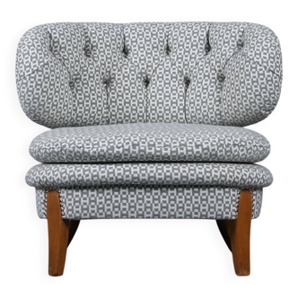 Hermès Upholstered Lounge Chair by Otto Schulz for Boet