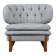 Hermès Upholstered Lounge Chair by Otto Schulz for Boet