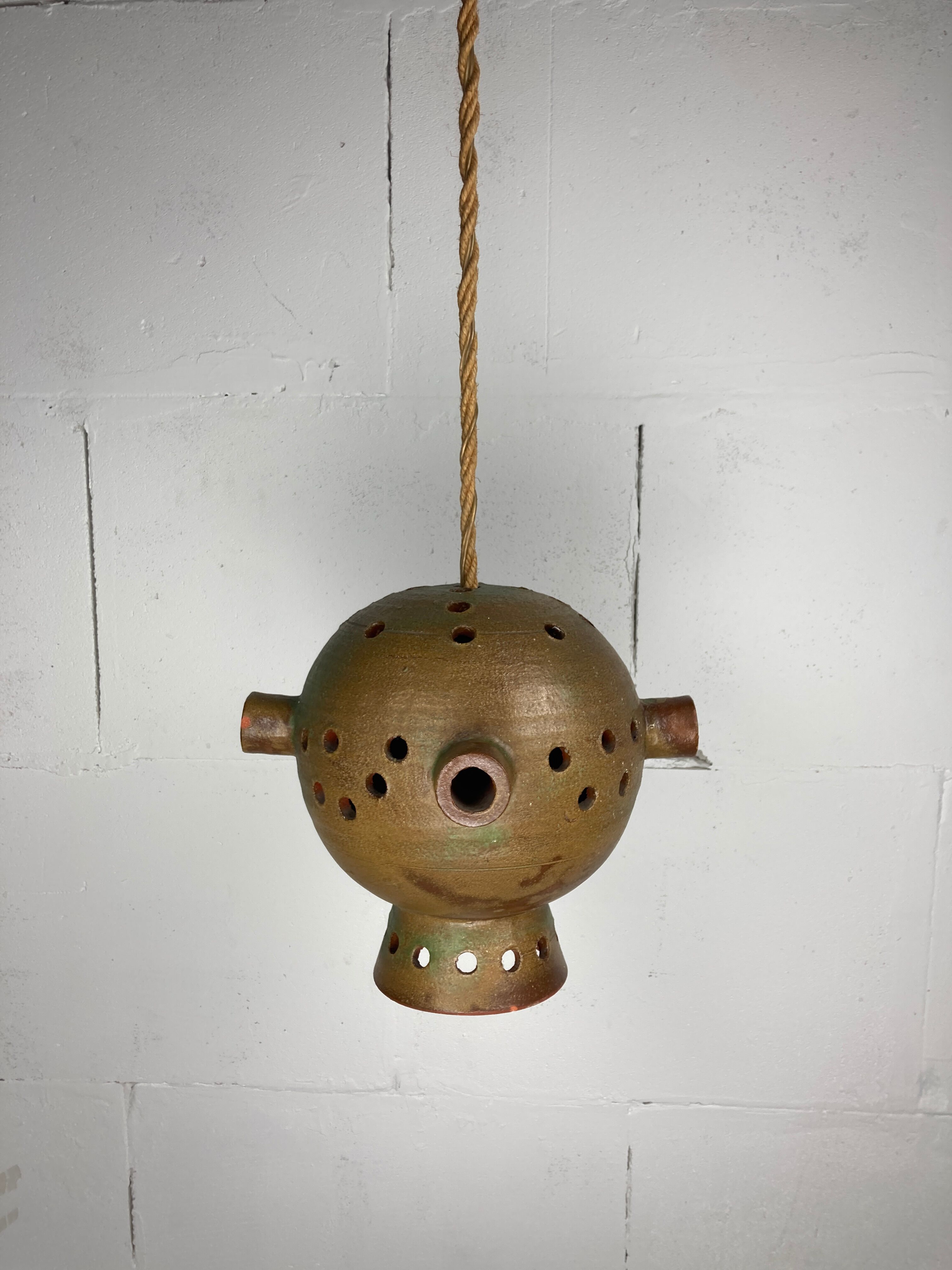 Ceramic space age suspension by Mobach Dutch 1960s