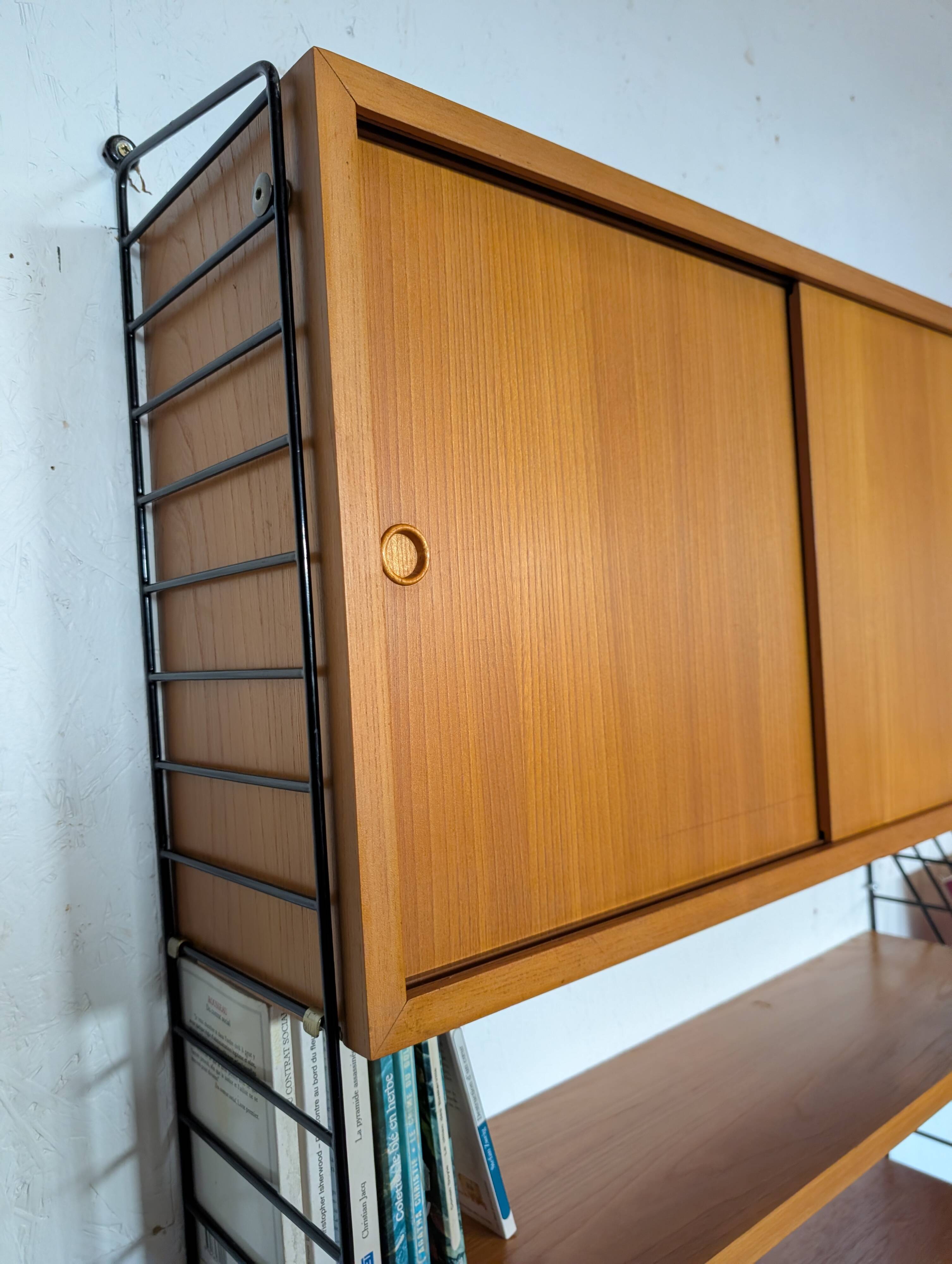 Original STRING wall unit by Nisse Strinning from the 1960s, Sweden.
