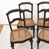 Cane bistro chairs