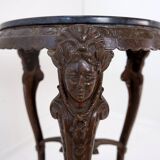 Tripod pedestal table