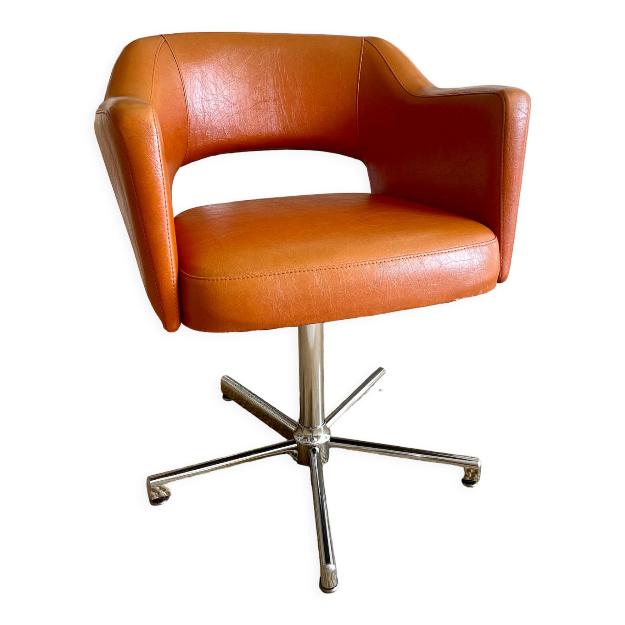 Conference chair 70s in skaï