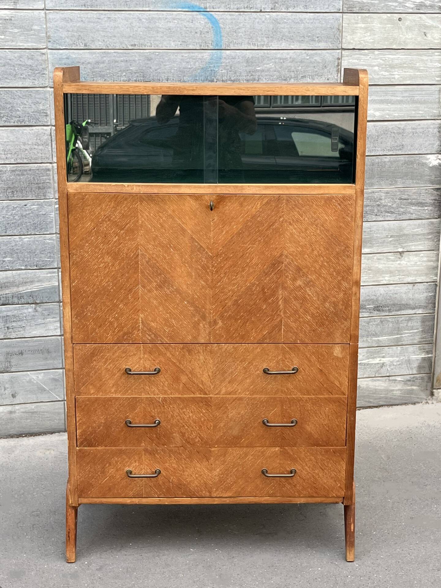 Folding secretary from the 1950s