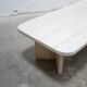 Vintage travertine coffee table