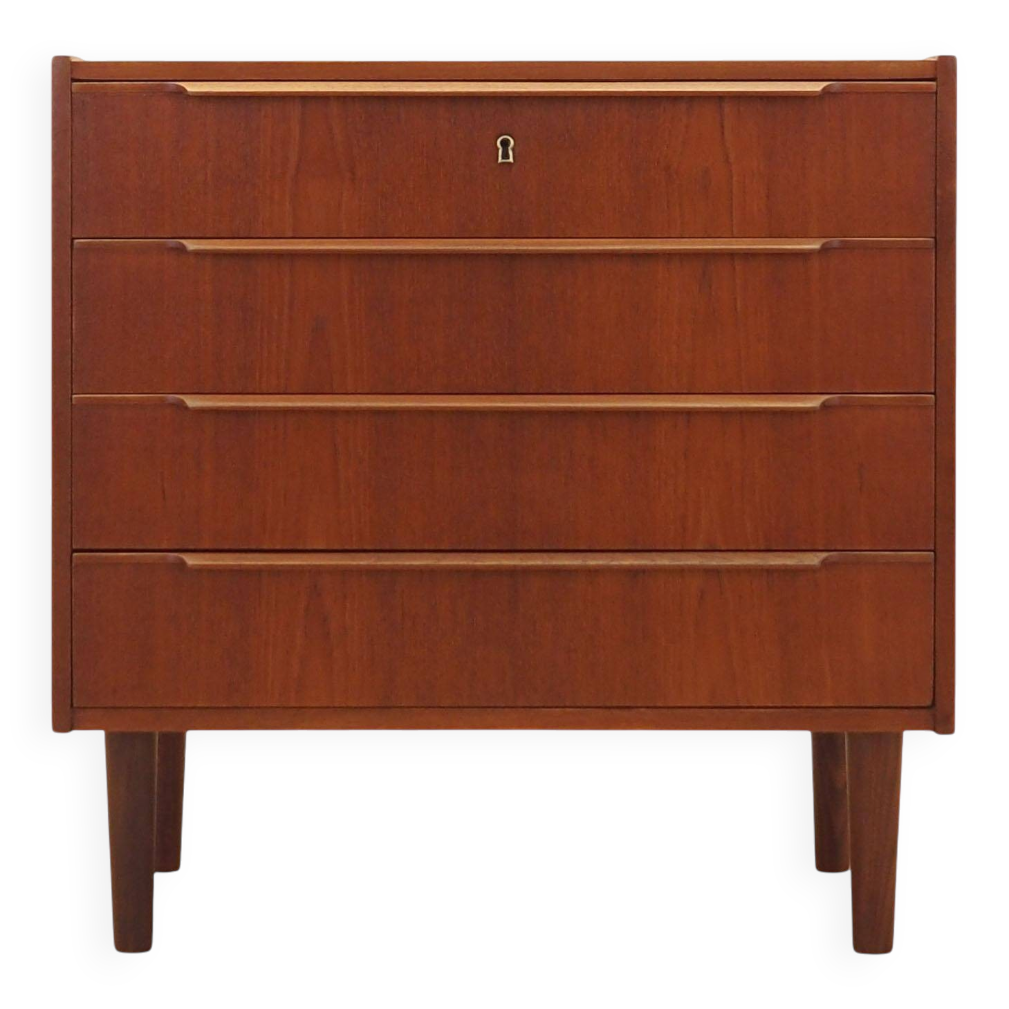 Teak chest of drawers from the 1960s, Denmark