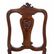 Set of six antique chairs from around 1900, France. After renovation.