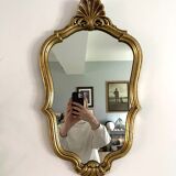 Vintage golden mirror