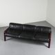 Canapé cuir 54A par Gae Aulenti pour Knoll, circa 1975