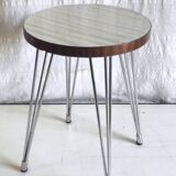 SIF stool in formica and Eiffel legs - 1960s