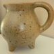 Tripod pitcher in glazed ceramic, signed Périgord pottery, 1950s/1960s