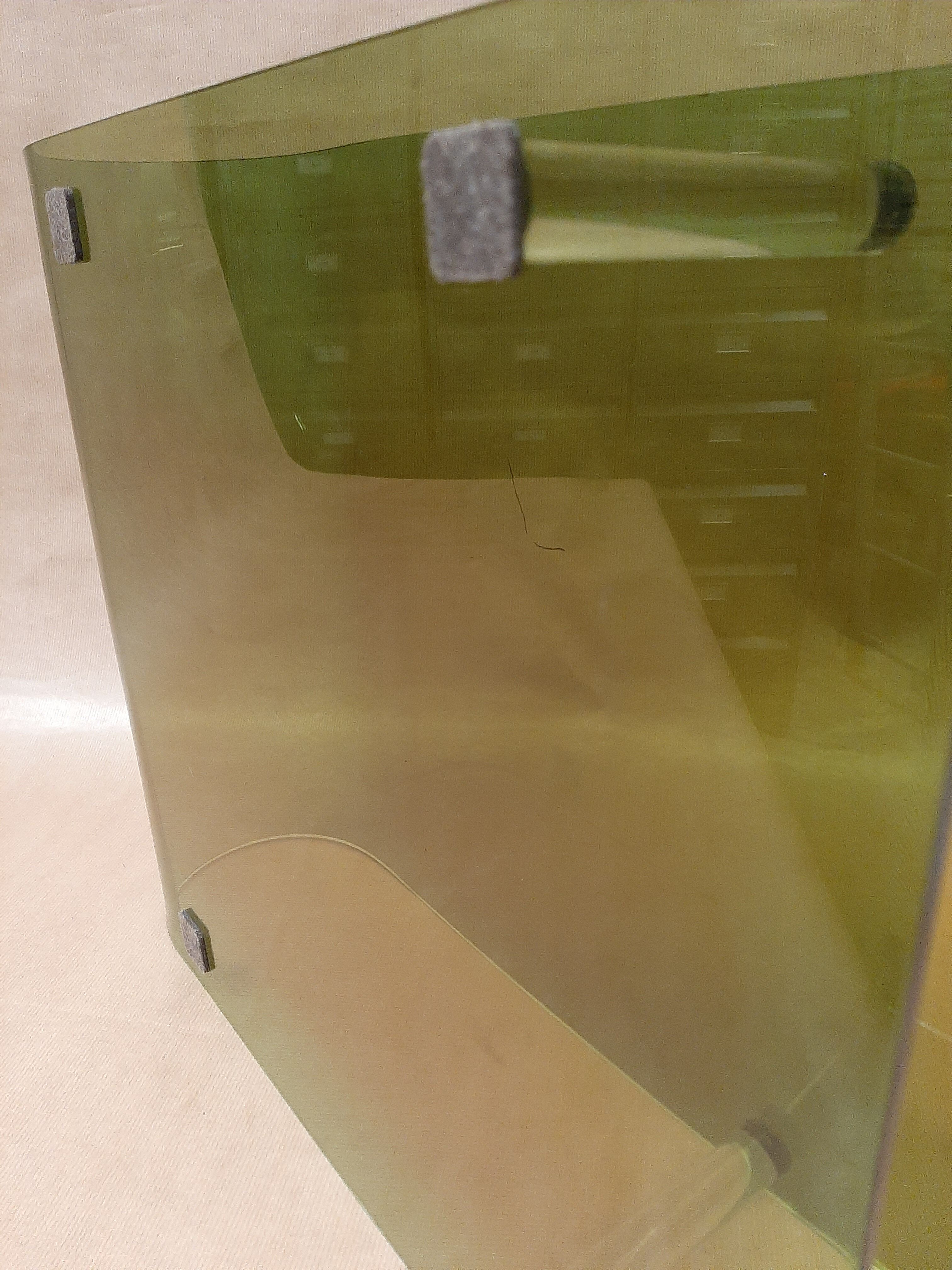 Office accessory vintage in plexiglas 1970