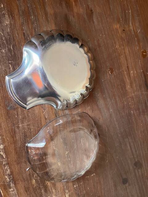 Christofle table butter dish