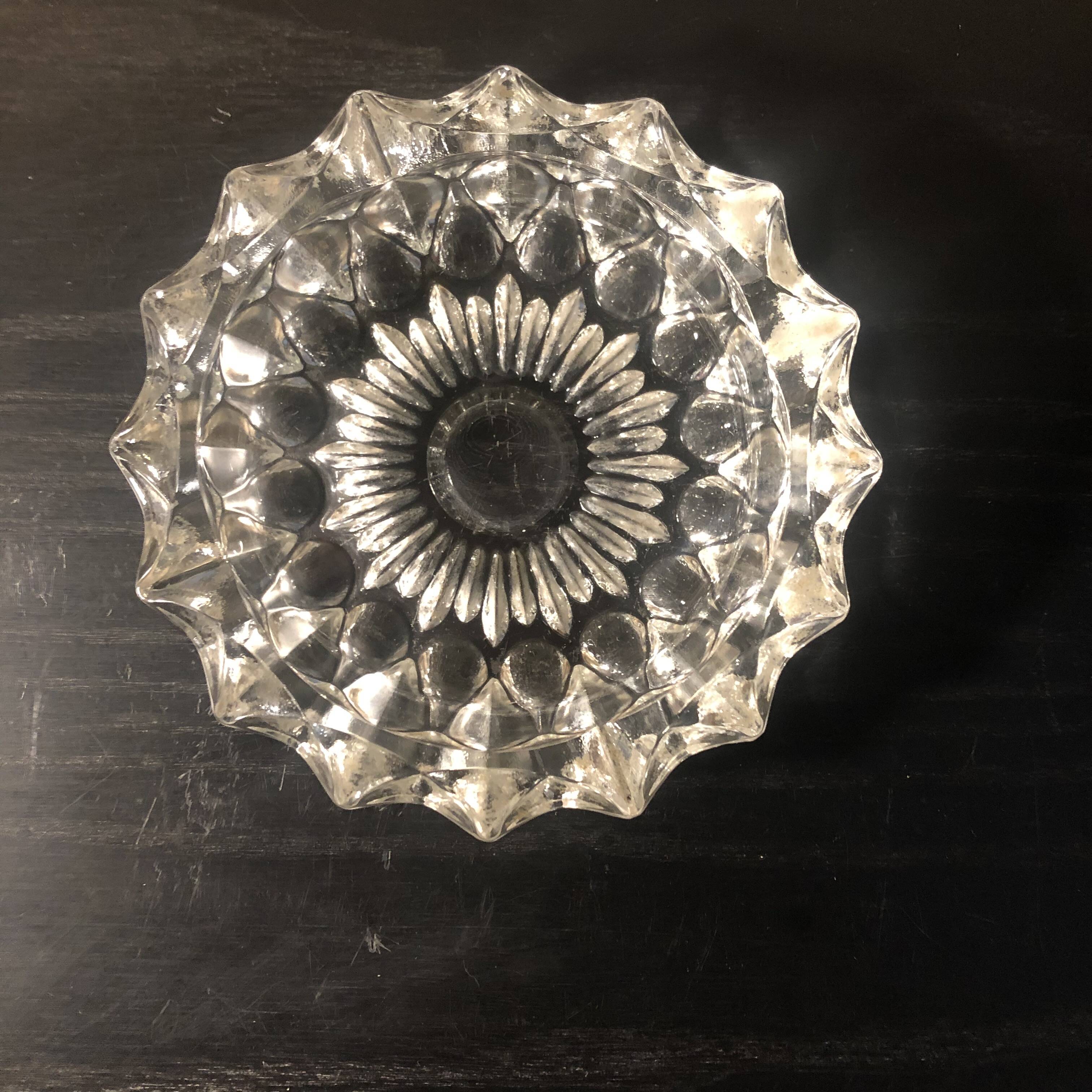 crystal ashtray