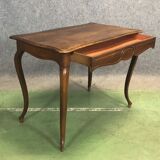 Louis XV style walnut desk 1950