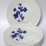 6 dessert plates Lunéville