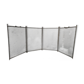 Chimney fire screen