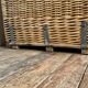 Former sncf travel trunk in rattan early XXeme