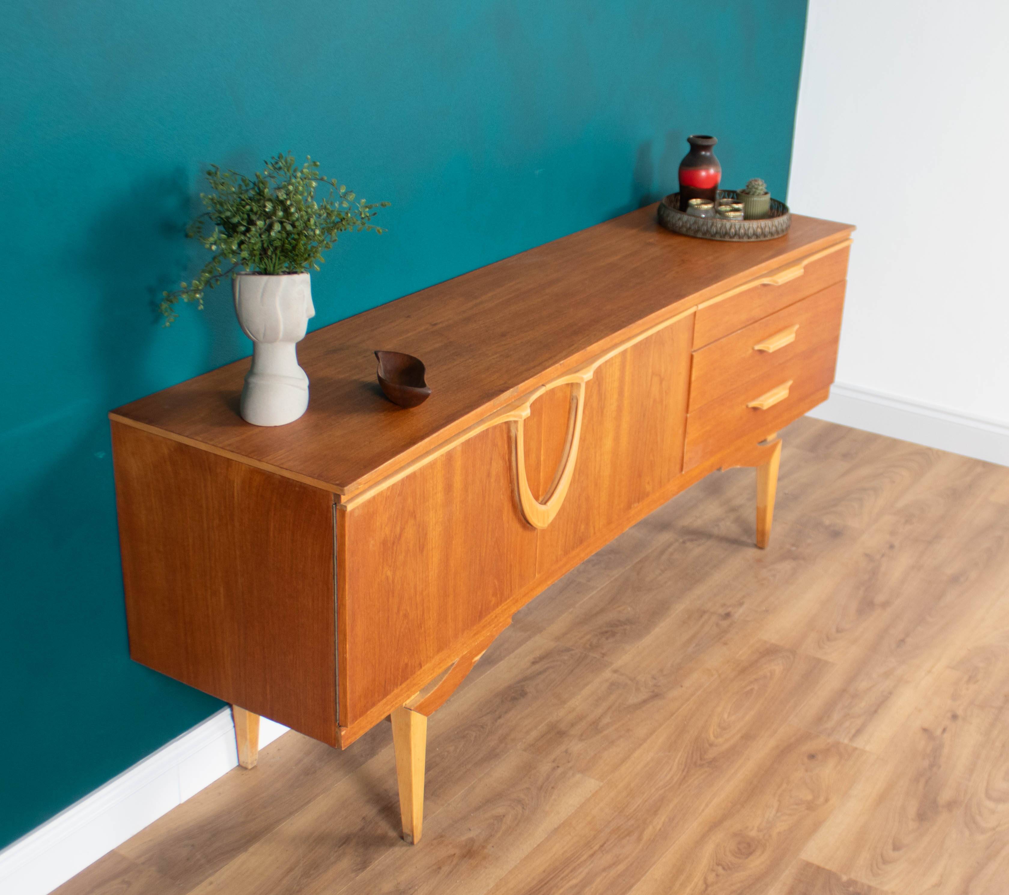 Retro 1960s Teak Beutility Mid Century Sideboard