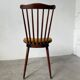 Baumann “Minuet” chair with yellow seat