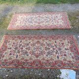 Pair of Hand-knotted Persian Kirman Wool Rugs