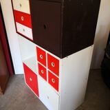Storage cabinet of marc berthier for prisunic